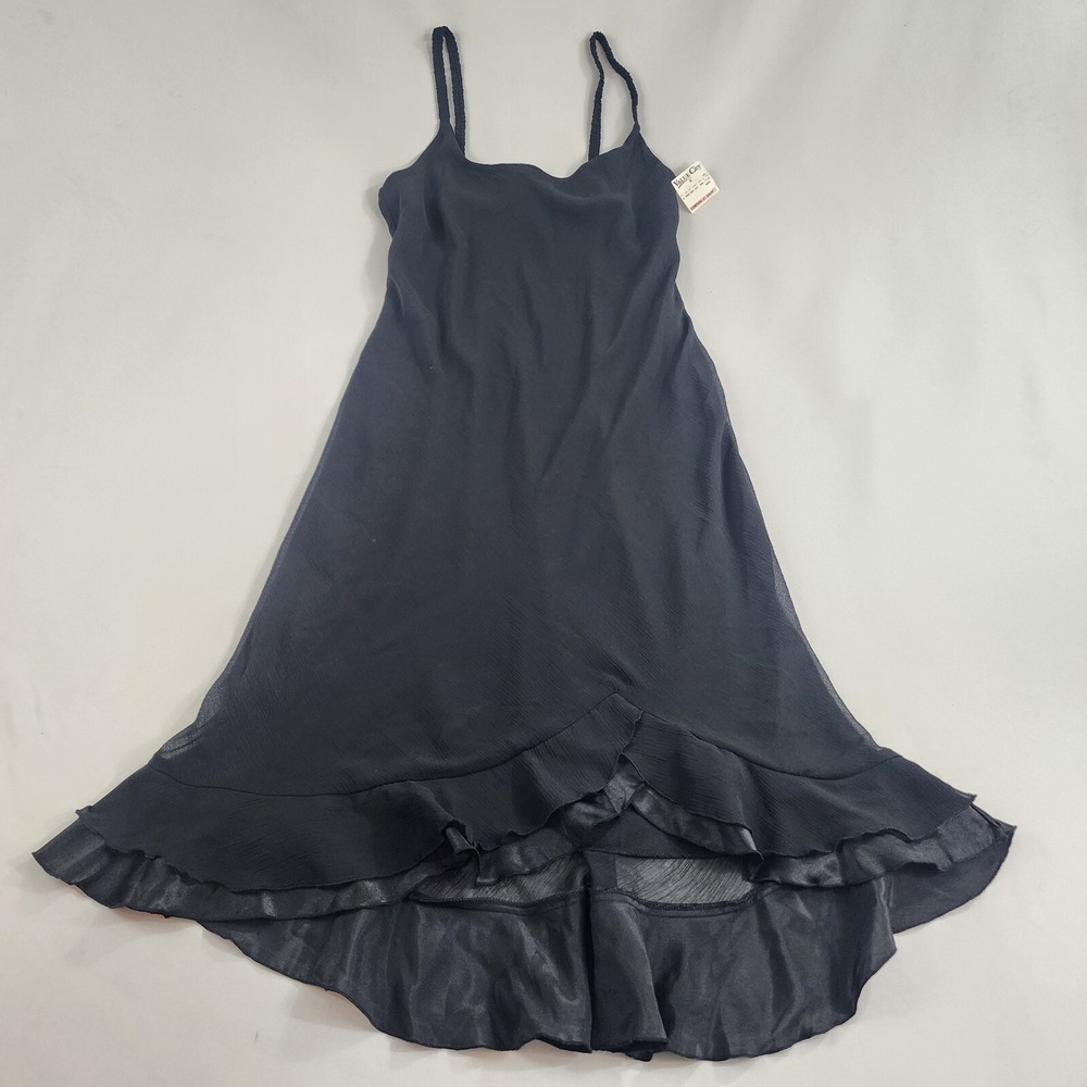 VINTAGE Believe.... dress womens sz 10 black zip sleeveless $49.50 ladies